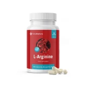 L-arginín 500 mg, 180 kapsúl