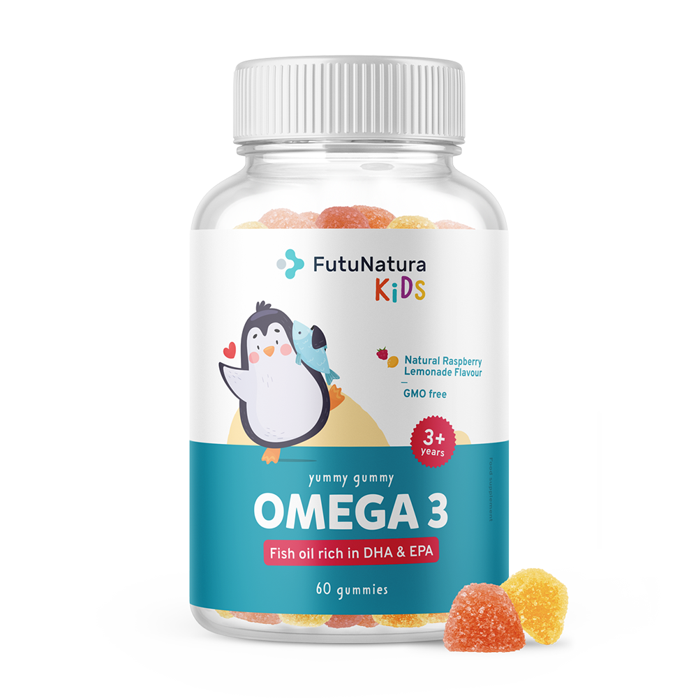 Omega-3 gumi cukríky pre deti