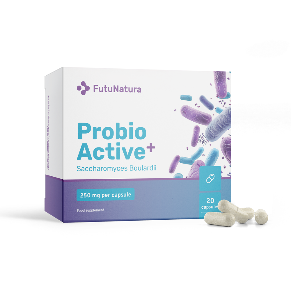 Probio Active PLUS - Saccharomyces boulardii 250 mg v kapsulách