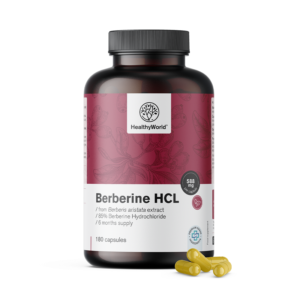 Berberín HCL 500 mg