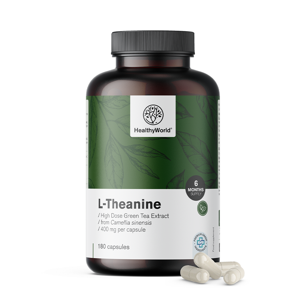 L-Teanín 400 mg vo forme kapsúl