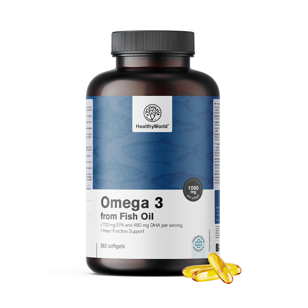 Omega-3 1000 mg s EPA a DHA