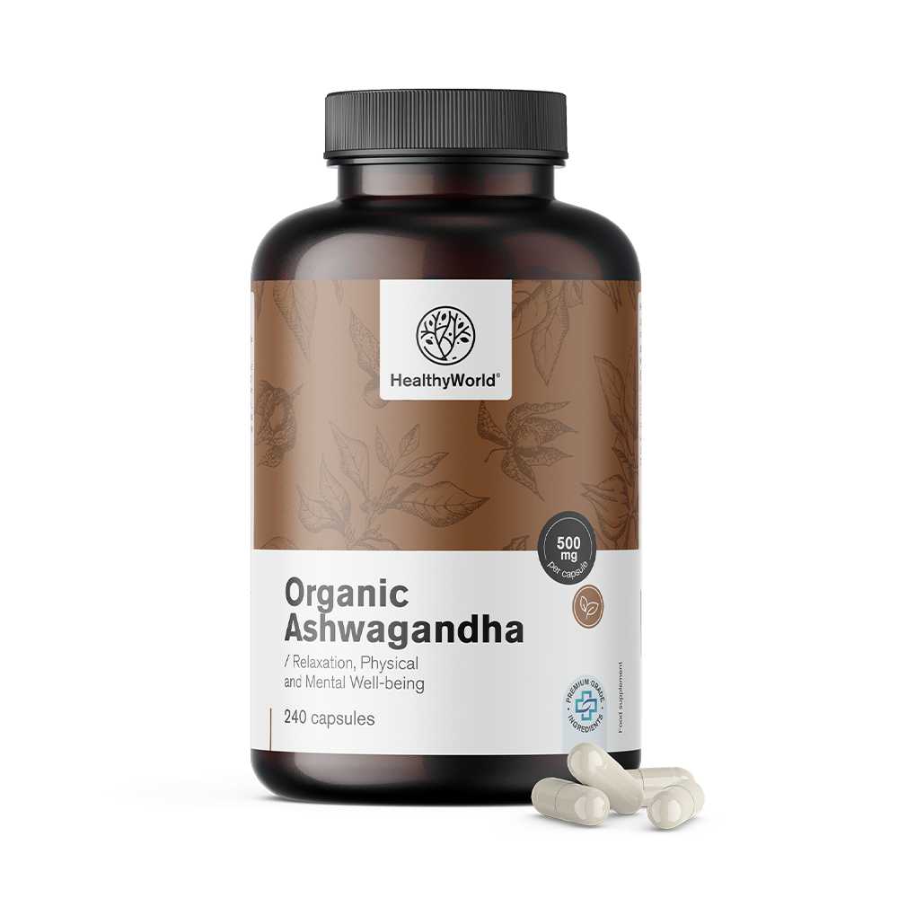 BIO Ashwagandha 500 mg vo forme kapsúl