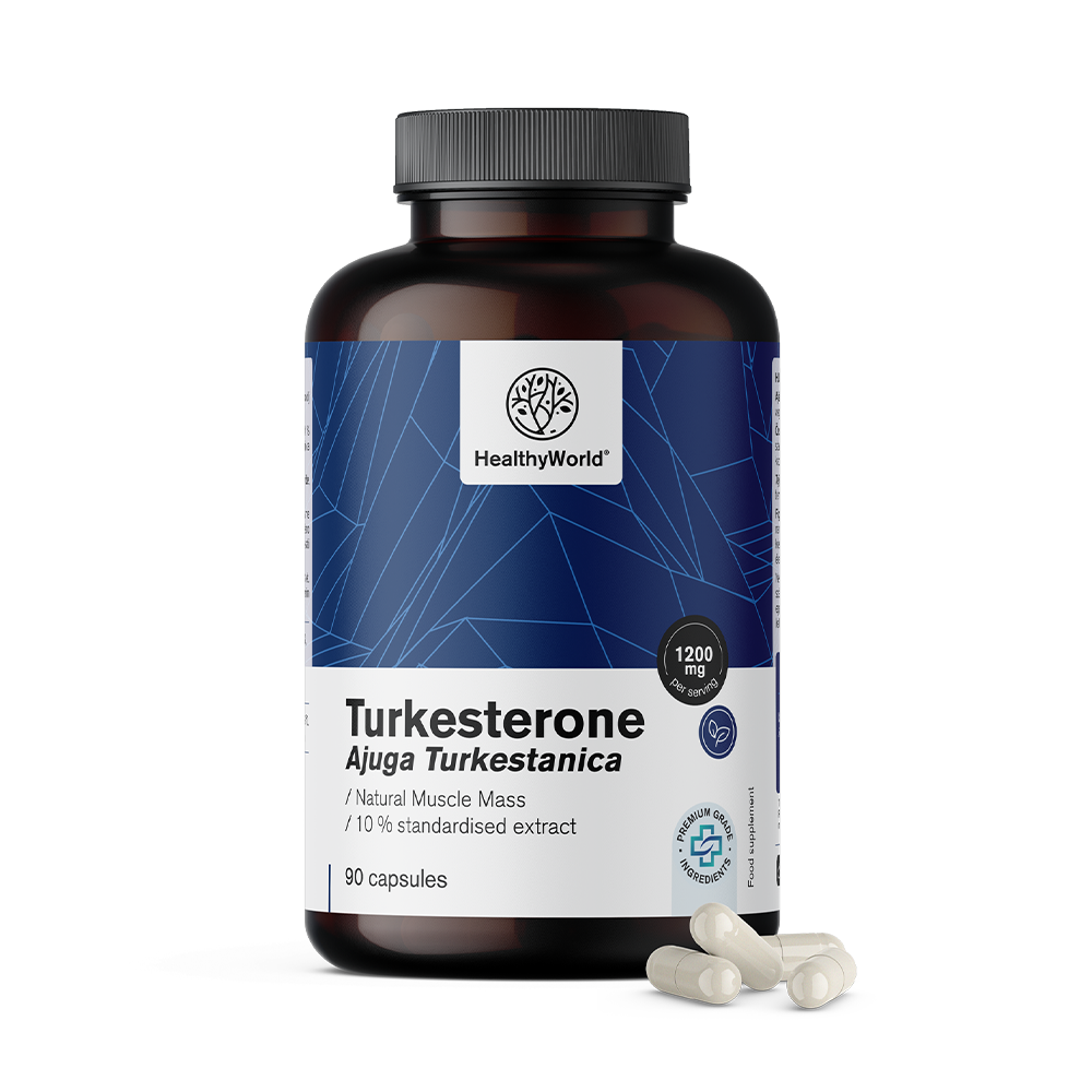 Turkesteron 1200 mg v kapsulách