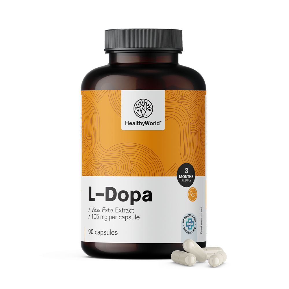 L-dopa 105 mg - z fazuľového extraktu