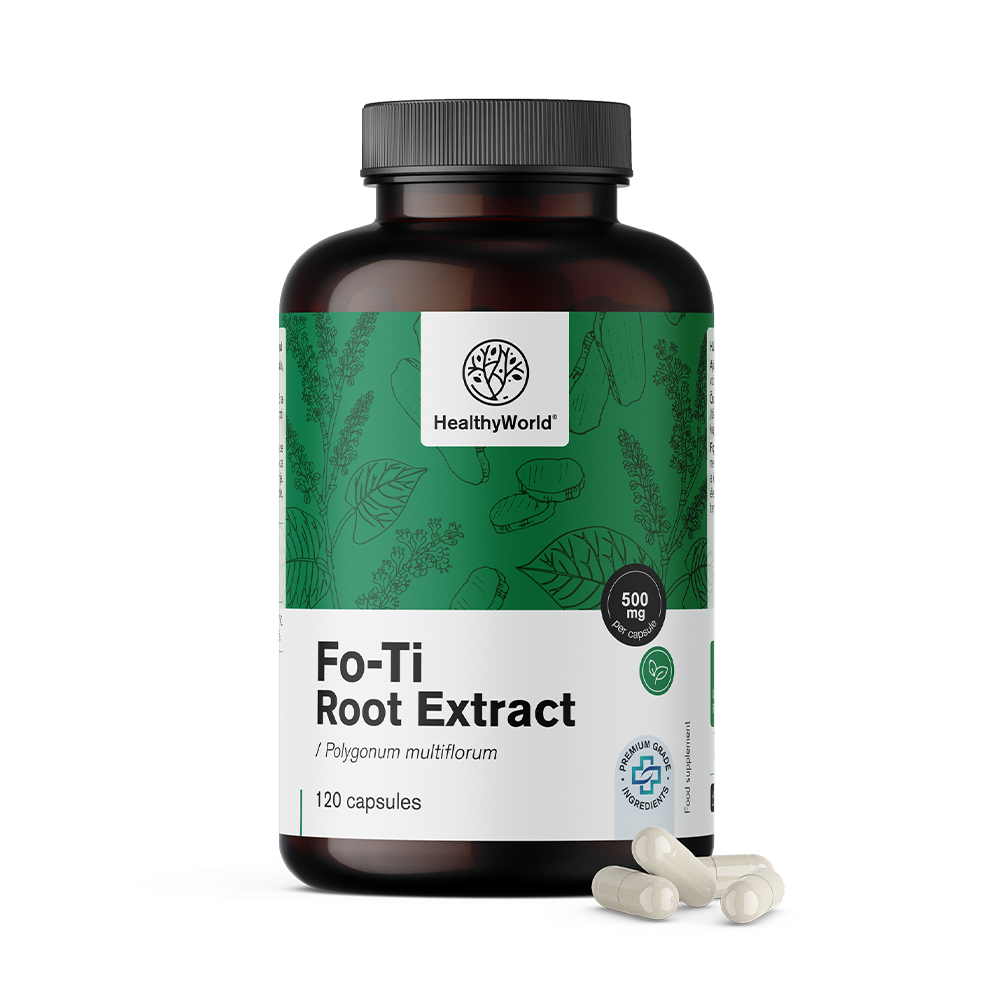 Fo-Ti (He Shou Wu) 500 mg - extrakt 10:1