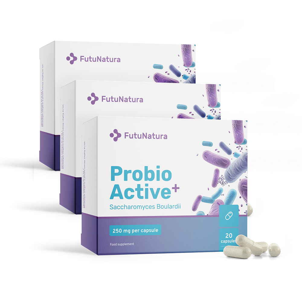 Probio Active PLUS - Saccharomyces boulardii 250 mg v kapsulách