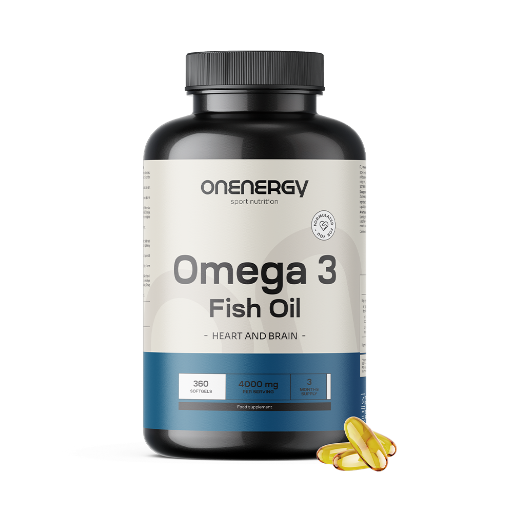 Omega 3 1000 mg - z rybieho oleja