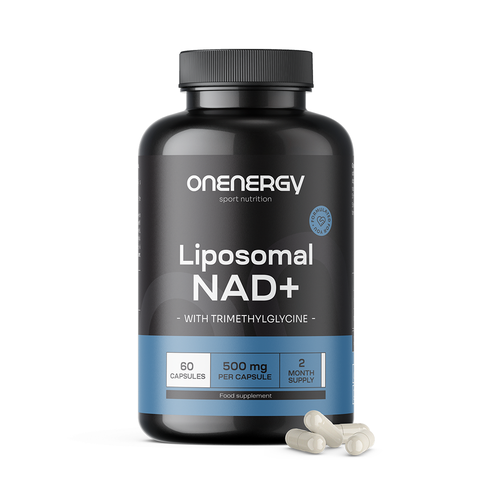 Lipozomálny NAD+ 500 mg - s trimethylglycínom