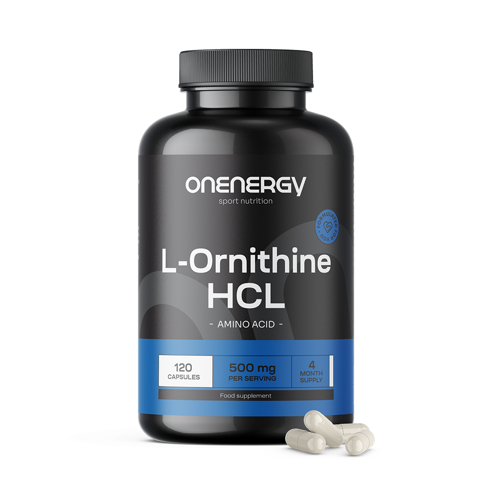 L-ornitín HCL 500 mg