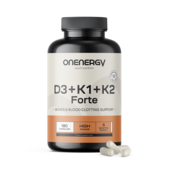 Vitamíny D3 + K1 + K2 FORTE, 180 kapsúl