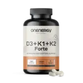 Vitamíny D3 + K1 + K2 FORTE, 180 kapsúl