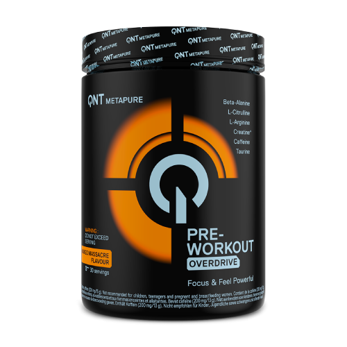 Overdrive pre-workout prášok - mango