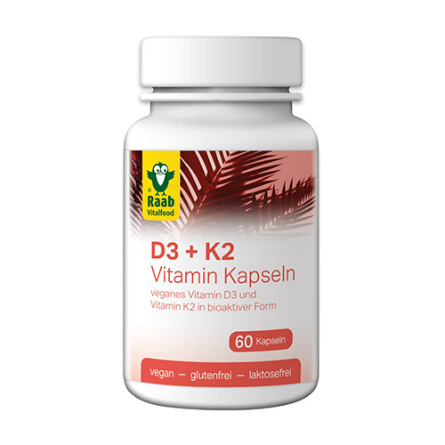 Vegánskevvitamíny D3 + K2