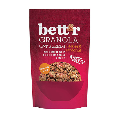 BIO Granola - lesné ovocie a kokos