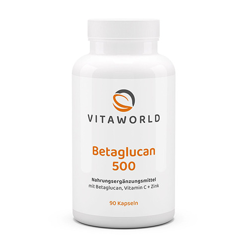 Betaglukán 500 mg s vitamínom C a zinkom.