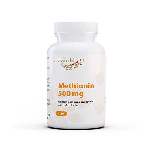 Metionín 500 mg vo forme kapsúl